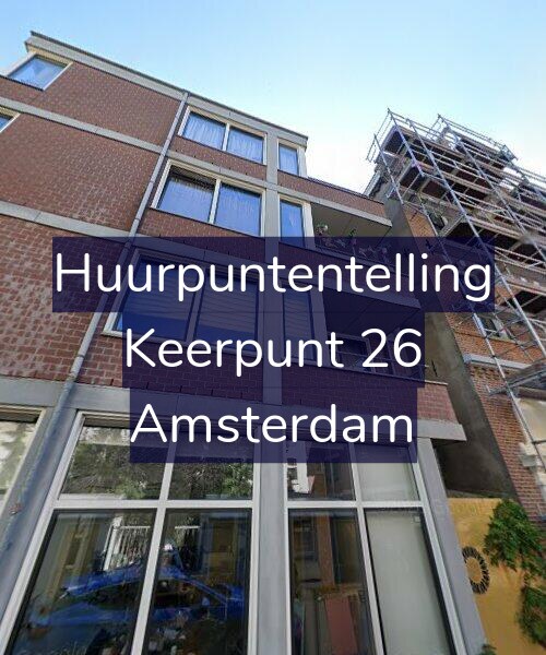 Foto gevel Huurpuntentelling voor Keerpunt 26, Amsterdam