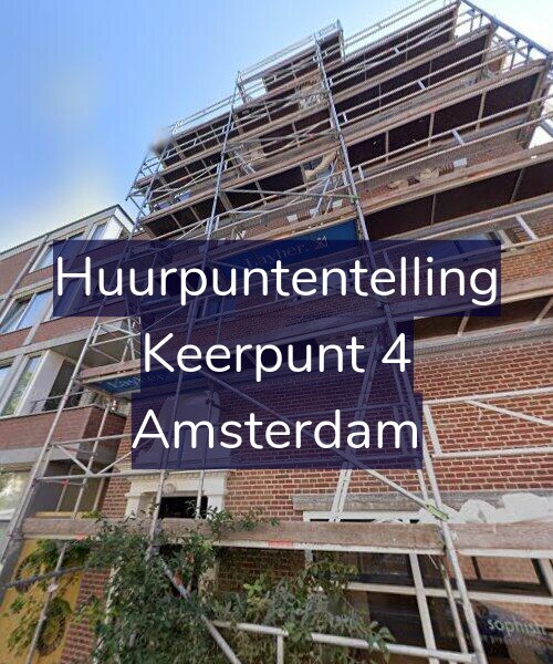 Foto gevel Huurpuntentelling voor Keerpunt 4, Amsterdam