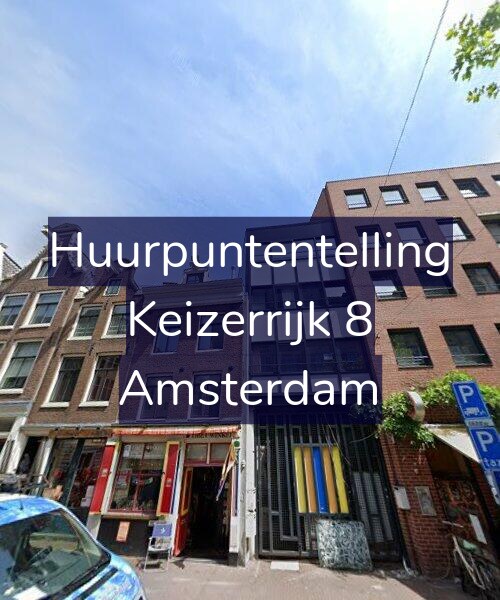 Foto gevel Huurpuntentelling voor Keizerrijk 8, Amsterdam