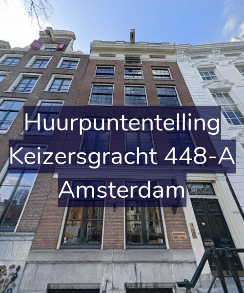 Foto gevel Huurpuntentelling voor Keizersgracht 448-A, Amsterdam