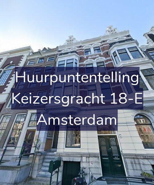 Foto gevel Huurpuntentelling voor Keizersgracht 18-E, Amsterdam
