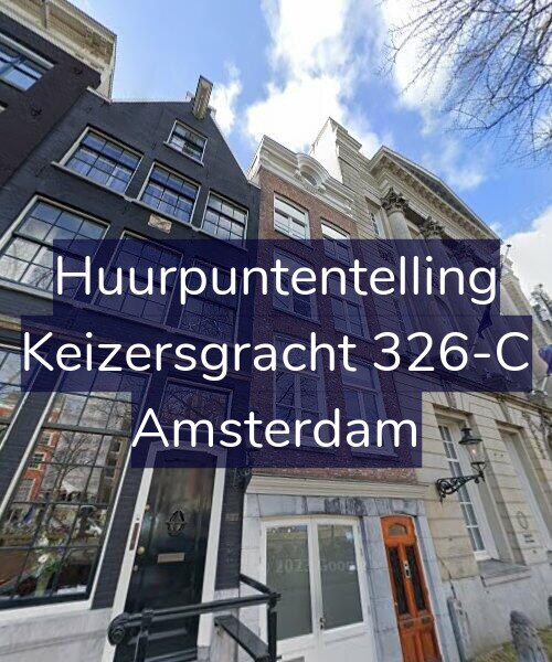 Foto gevel Huurpuntentelling voor Keizersgracht 326-C, Amsterdam