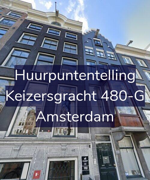 Foto gevel Huurpuntentelling voor Keizersgracht 480-G, Amsterdam