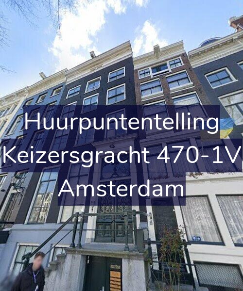 Foto gevel Huurpuntentelling voor Keizersgracht 470-1V, Amsterdam