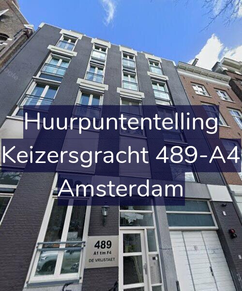 Foto gevel Huurpuntentelling voor Keizersgracht 489-A4, Amsterdam