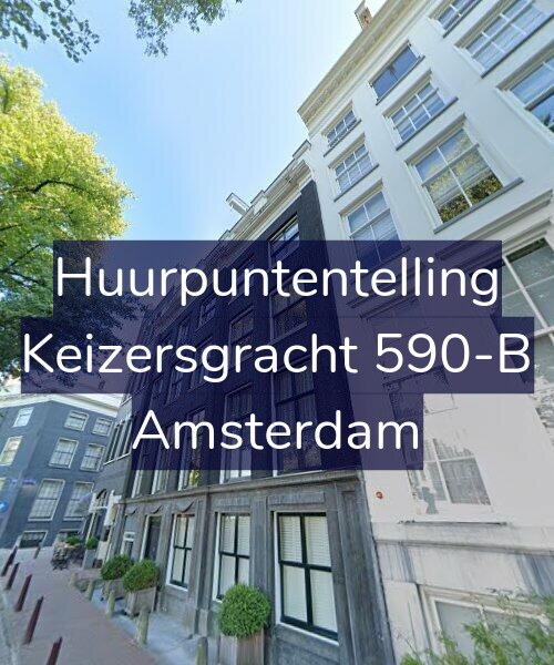 Foto gevel Huurpuntentelling voor Keizersgracht 590-B, Amsterdam