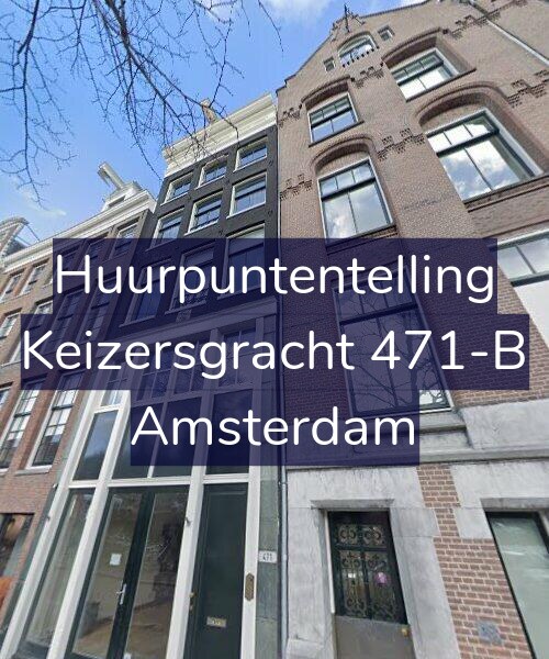 Foto gevel Huurpuntentelling voor Keizersgracht 471-B, Amsterdam