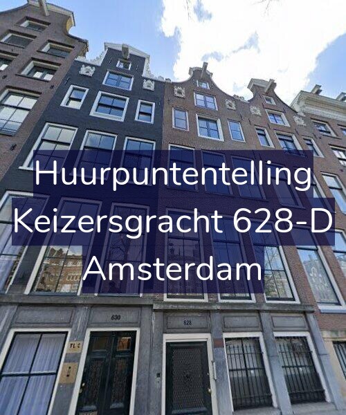 Foto gevel Huurpuntentelling voor Keizersgracht 628-D, Amsterdam