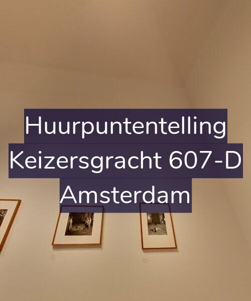 Foto gevel Huurpuntentelling voor Keizersgracht 607-D, Amsterdam