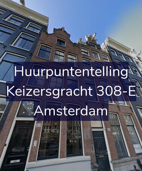 Foto gevel Huurpuntentelling voor Keizersgracht 308-E, Amsterdam