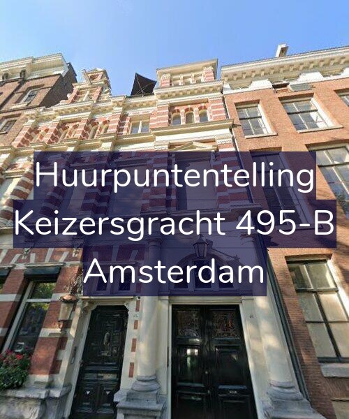 Foto gevel Huurpuntentelling voor Keizersgracht 495-B, Amsterdam