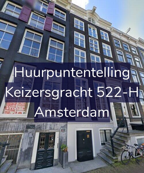 Foto gevel Huurpuntentelling voor Keizersgracht 522-H, Amsterdam