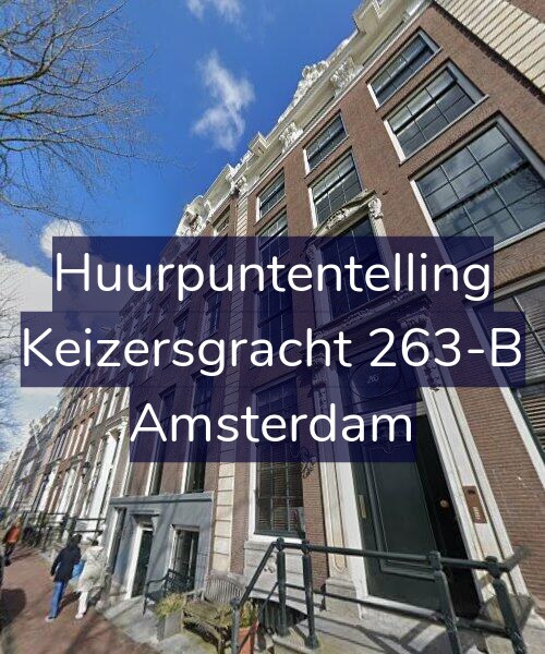 Foto gevel Huurpuntentelling voor Keizersgracht 263-B, Amsterdam