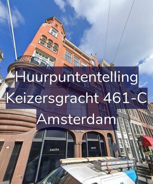 Foto gevel Huurpuntentelling voor Keizersgracht 461-C, Amsterdam