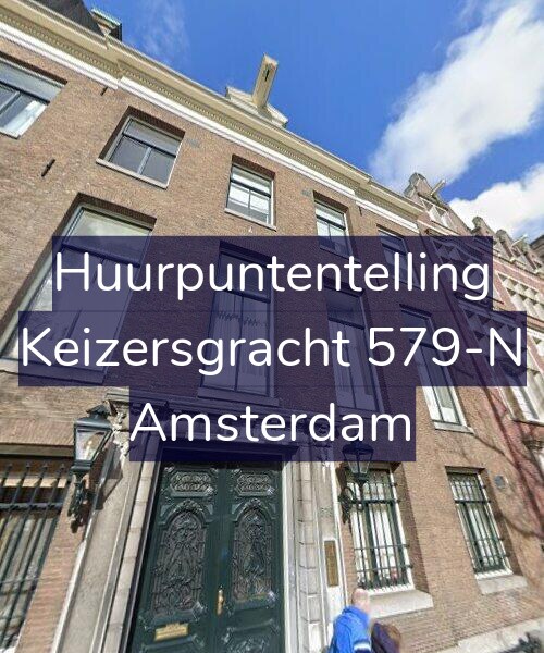 Foto gevel Huurpuntentelling voor Keizersgracht 579-N, Amsterdam