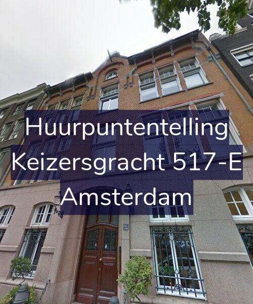 Foto gevel Huurpuntentelling voor Keizersgracht 517-E, Amsterdam