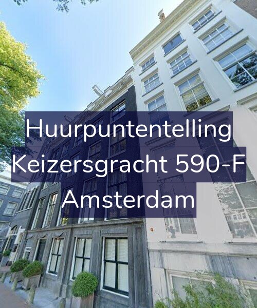Foto gevel Huurpuntentelling voor Keizersgracht 590-F, Amsterdam