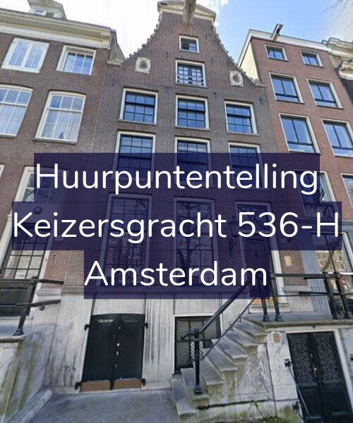 Foto gevel Huurpuntentelling voor Keizersgracht 536-H, Amsterdam