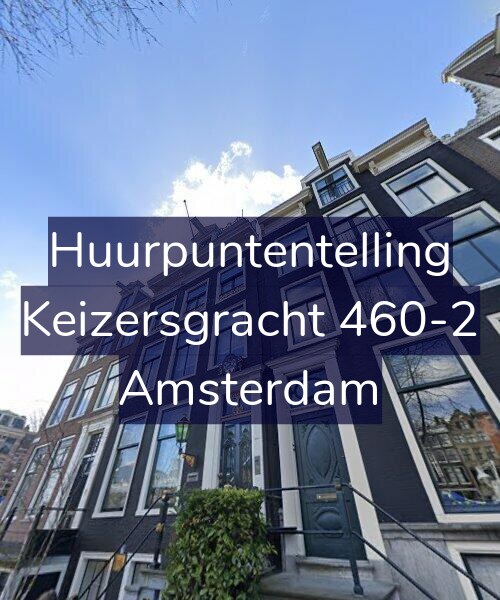 Foto gevel Huurpuntentelling voor Keizersgracht 460-2, Amsterdam