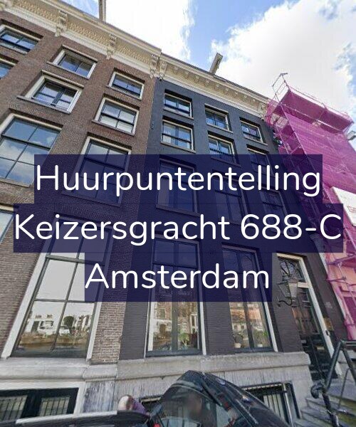 Foto gevel Huurpuntentelling voor Keizersgracht 688-C, Amsterdam