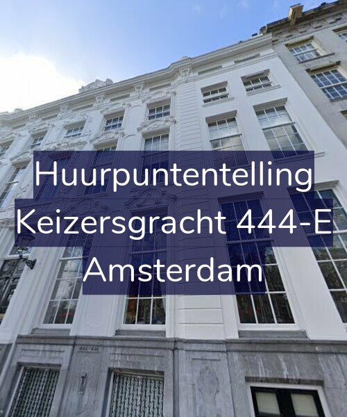 Foto gevel Huurpuntentelling voor Keizersgracht 444-E, Amsterdam