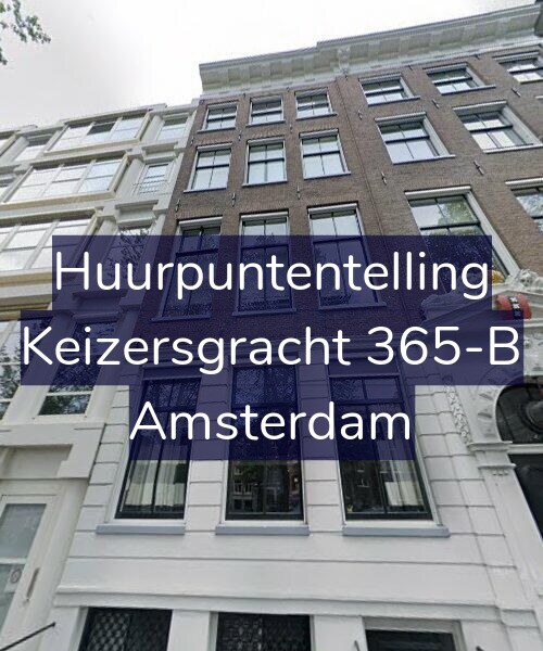 Foto gevel Huurpuntentelling voor Keizersgracht 365-B, Amsterdam