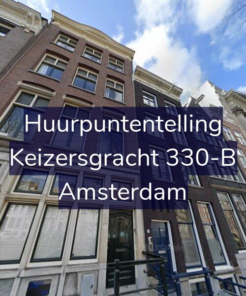 Foto gevel Huurpuntentelling voor Keizersgracht 330-B, Amsterdam
