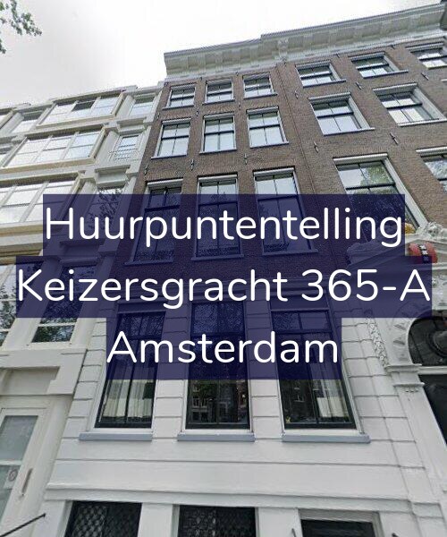 Foto gevel Huurpuntentelling voor Keizersgracht 365-A, Amsterdam