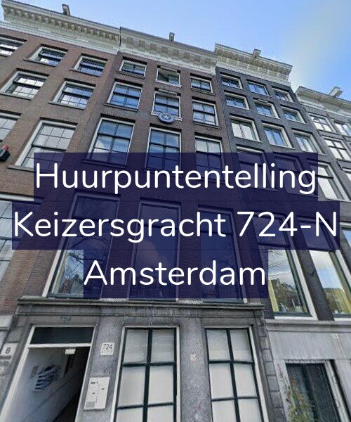 Foto gevel Huurpuntentelling voor Keizersgracht 724-N, Amsterdam