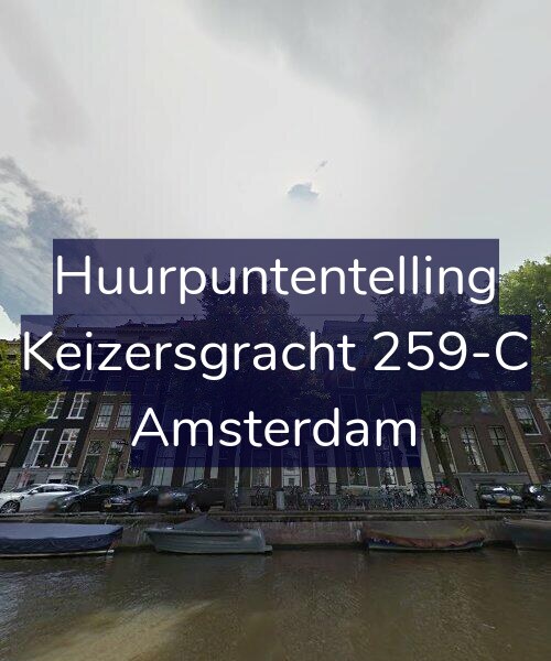 Foto gevel Huurpuntentelling voor Keizersgracht 259-C, Amsterdam