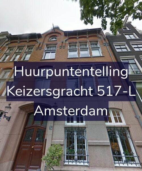 Foto gevel Huurpuntentelling voor Keizersgracht 517-L, Amsterdam