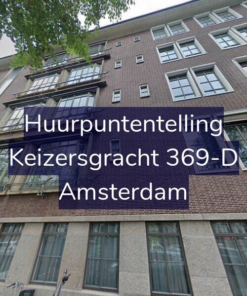 Foto gevel Huurpuntentelling voor Keizersgracht 369-D, Amsterdam