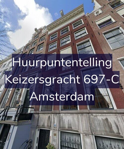 Foto gevel Huurpuntentelling voor Keizersgracht 697-C, Amsterdam