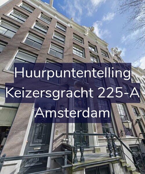 Foto gevel Huurpuntentelling voor Keizersgracht 225-A, Amsterdam