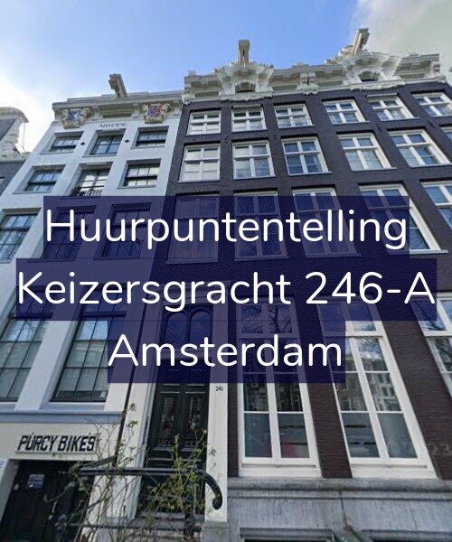 Foto gevel Huurpuntentelling voor Keizersgracht 246-A, Amsterdam