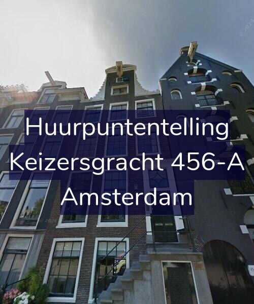 Foto gevel Huurpuntentelling voor Keizersgracht 456-A, Amsterdam