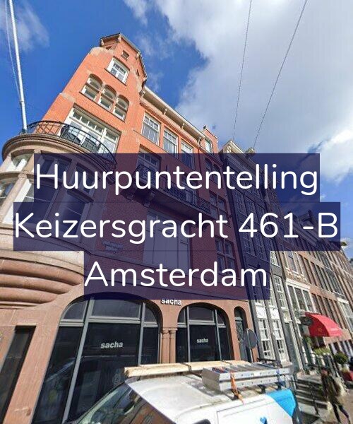 Foto gevel Huurpuntentelling voor Keizersgracht 461-B, Amsterdam