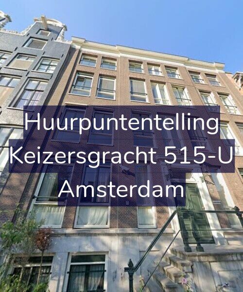 Foto gevel Huurpuntentelling voor Keizersgracht 515-U, Amsterdam