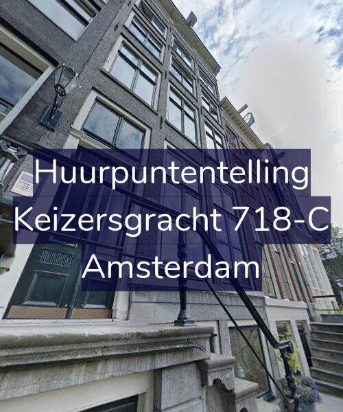 Foto gevel Huurpuntentelling voor Keizersgracht 718-C, Amsterdam