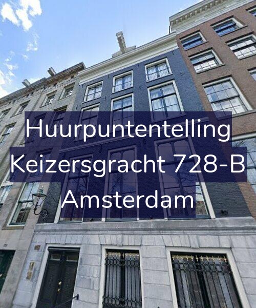 Foto gevel Huurpuntentelling voor Keizersgracht 728-B, Amsterdam