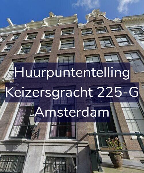 Foto gevel Huurpuntentelling voor Keizersgracht 225-G, Amsterdam
