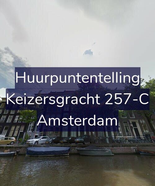 Foto gevel Huurpuntentelling voor Keizersgracht 257-C, Amsterdam