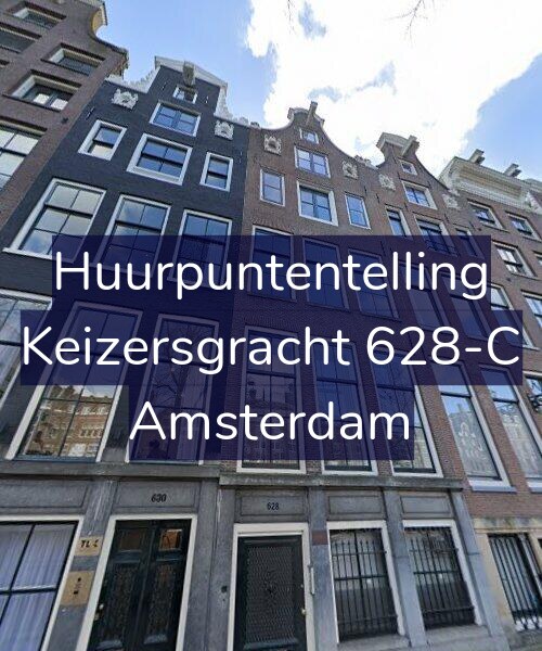 Foto gevel Huurpuntentelling voor Keizersgracht 628-C, Amsterdam
