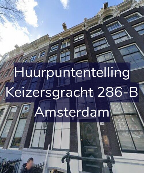 Foto gevel Huurpuntentelling voor Keizersgracht 286-B, Amsterdam