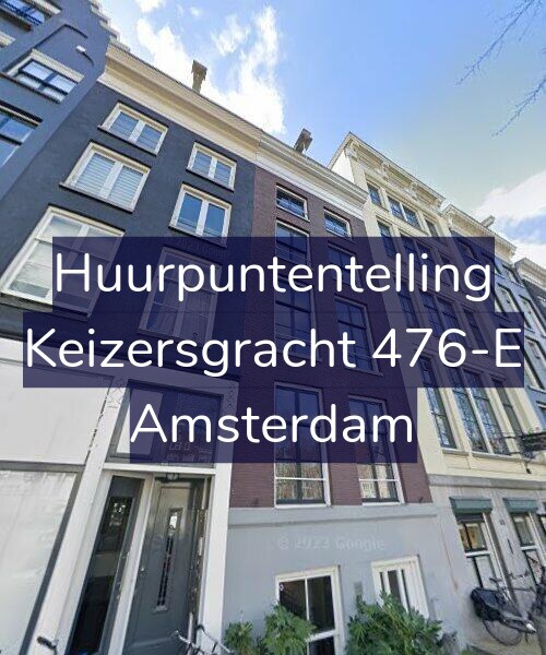 Foto gevel Huurpuntentelling voor Keizersgracht 476-E, Amsterdam
