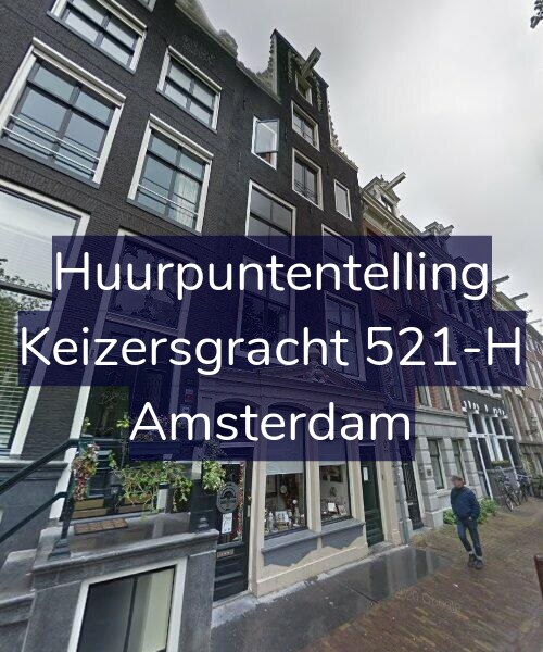 Foto gevel Huurpuntentelling voor Keizersgracht 521-H, Amsterdam