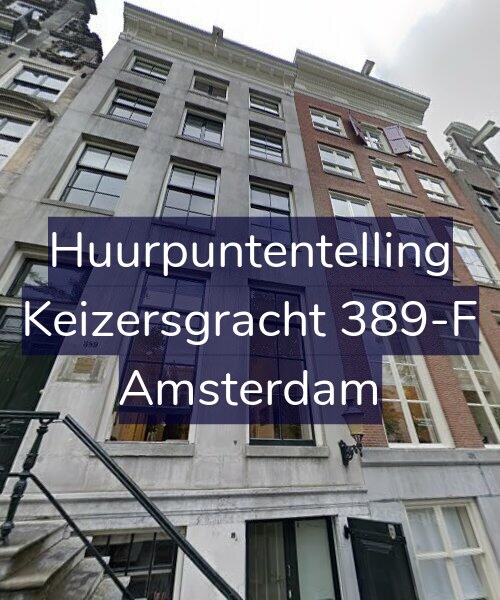 Foto gevel Huurpuntentelling voor Keizersgracht 389-F, Amsterdam