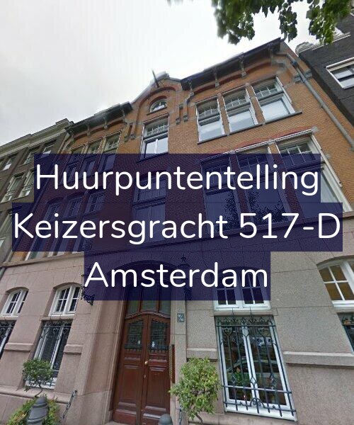 Foto gevel Huurpuntentelling voor Keizersgracht 517-D, Amsterdam