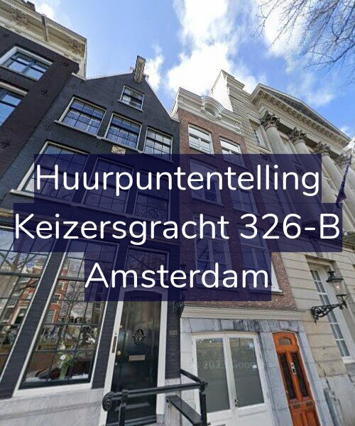 Foto gevel Huurpuntentelling voor Keizersgracht 326-B, Amsterdam