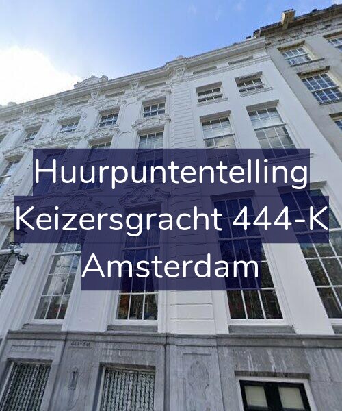 Foto gevel Huurpuntentelling voor Keizersgracht 444-K, Amsterdam